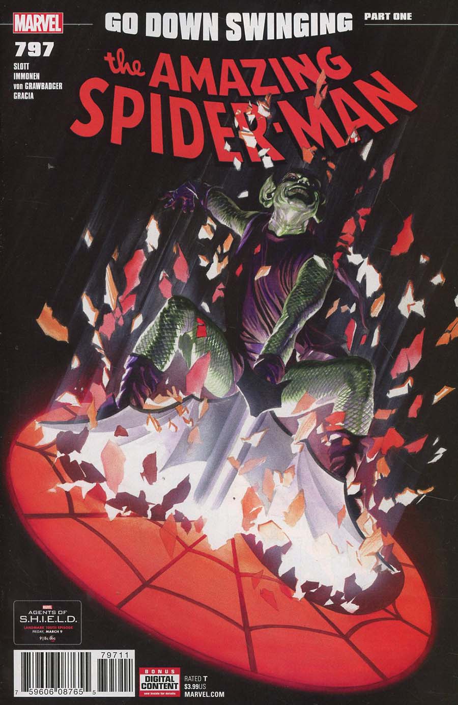 Amazing Spider-Man Vol 4 #797 Cover A 1st Ptg Regular Alex Ross Cover (Marvel Legacy Tie-In)