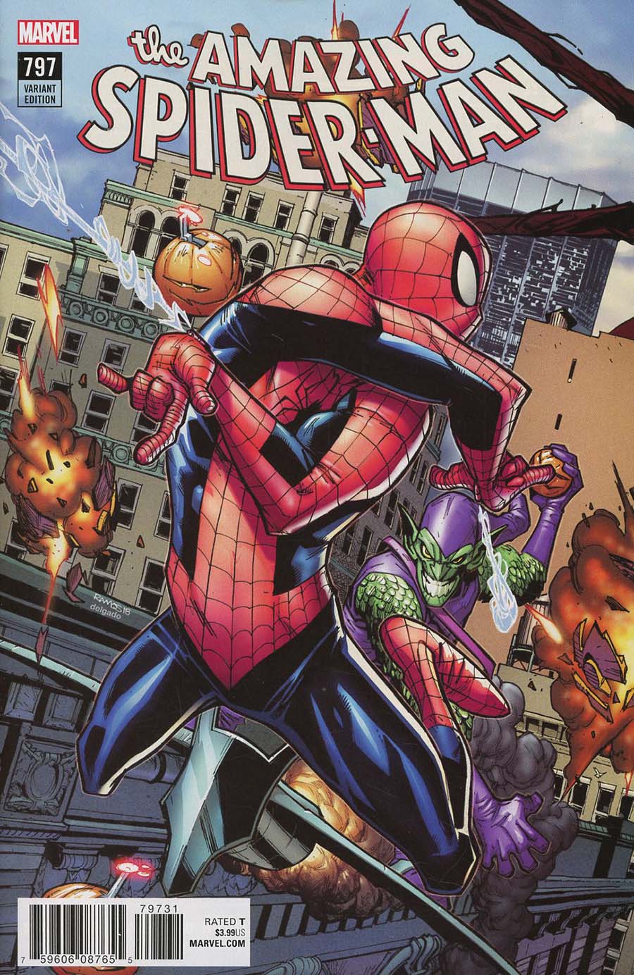 Amazing Spider-Man Vol 4 #797 Cover B Variant Humberto Ramos Connecting Cover (1 Of 5) (Marvel Legacy Tie-In)