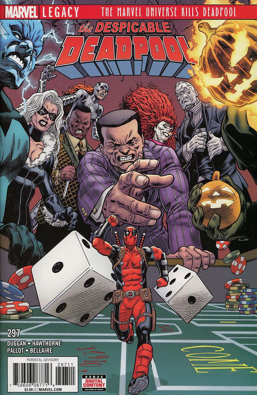 Despicable Deadpool #297 Cover A Regular Mike Hawthorne Cover (Marvel Legacy Tie-In)