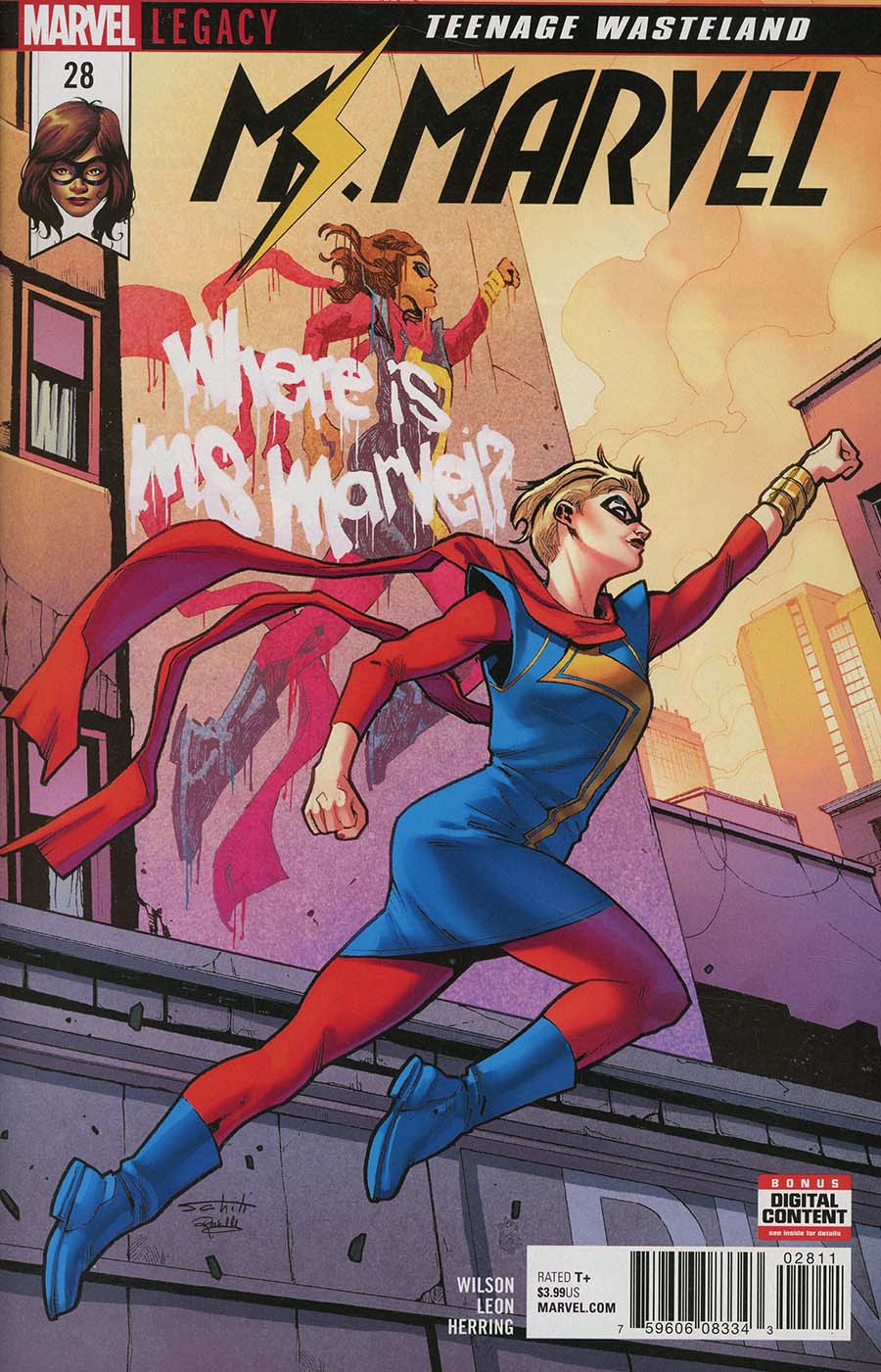 Ms Marvel Vol 4 #28 (Marvel Legacy Tie-In)