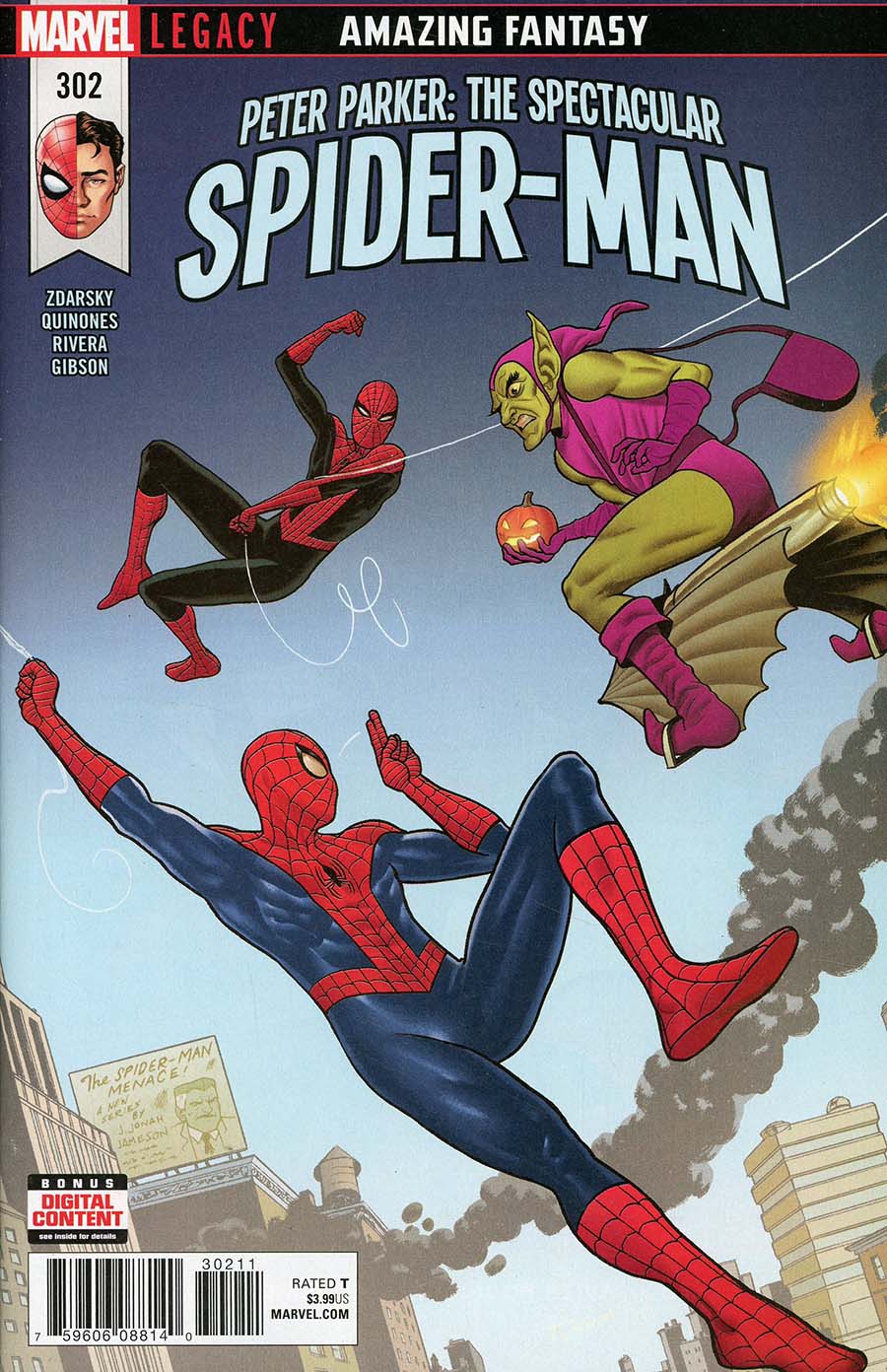 Peter Parker Spectacular Spider-Man #302 (Marvel Legacy Tie-In)