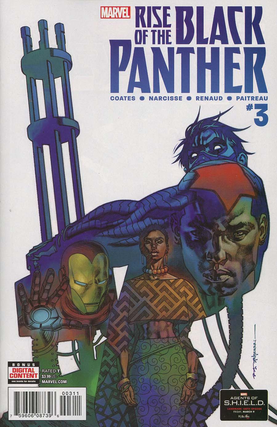 Rise Of The Black Panther #3 Cover A Regular Brian Stelfreeze Cover (Marvel Legacy Tie-In)