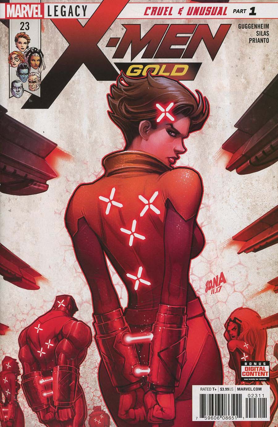 X-Men Gold #23 Cover A Regular David Nakayama Cover (Marvel Legacy Tie-In)