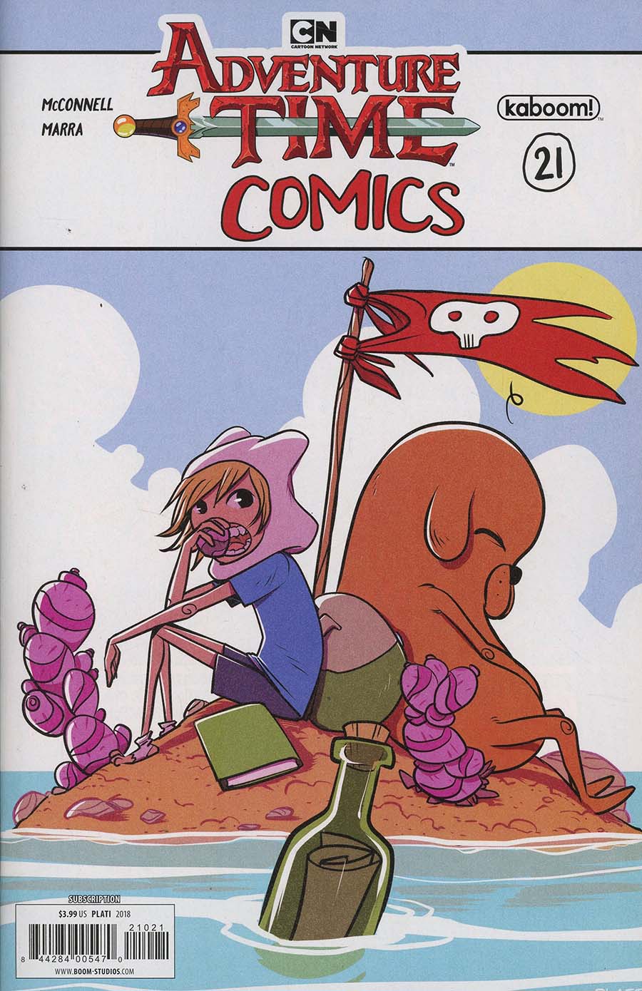 Adventure Time Comics #21 Cover B Variant Nuno Plati Subscription Cover