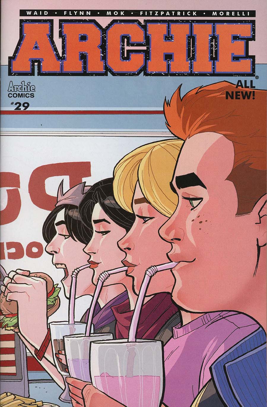 Archie Vol 2 #29 Cover B Variant Pete Woods Milkshakes Cover