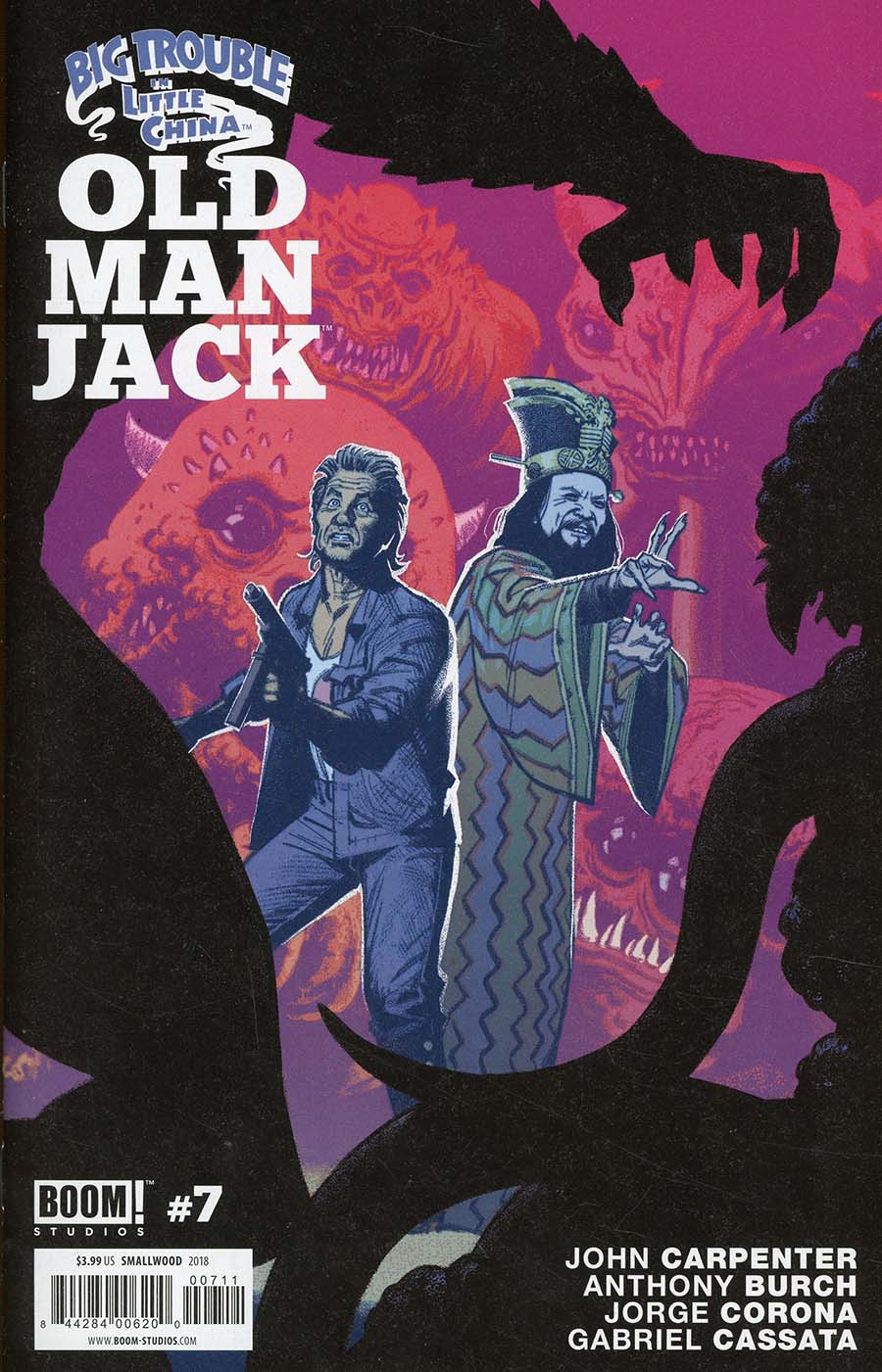 Big Trouble In Little China Old Man Jack #7 Cover A Regular Greg Smallwood Cover