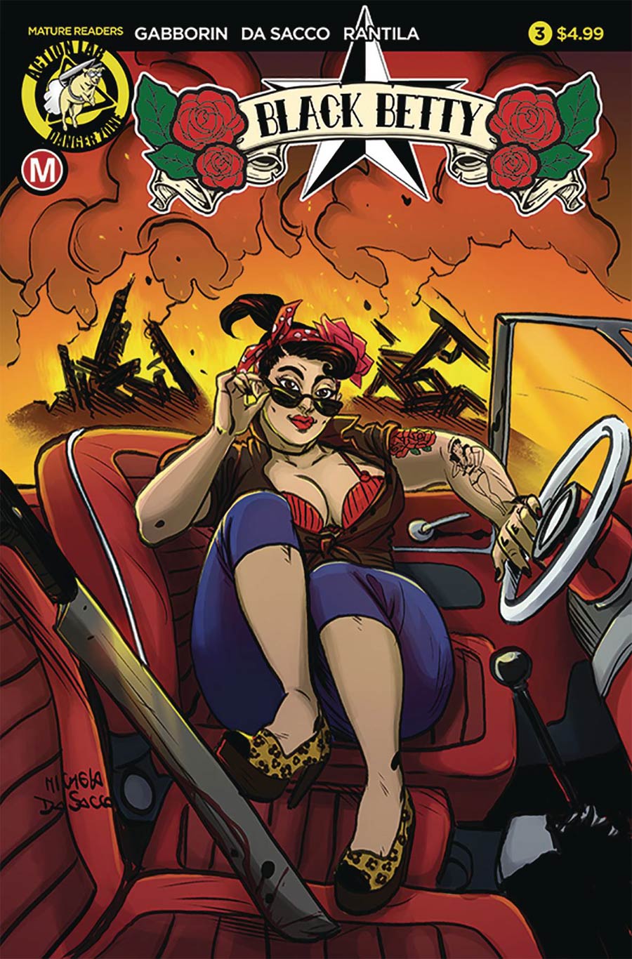 Black Betty #3 Cover A Regular Michela Da Sacco Cover