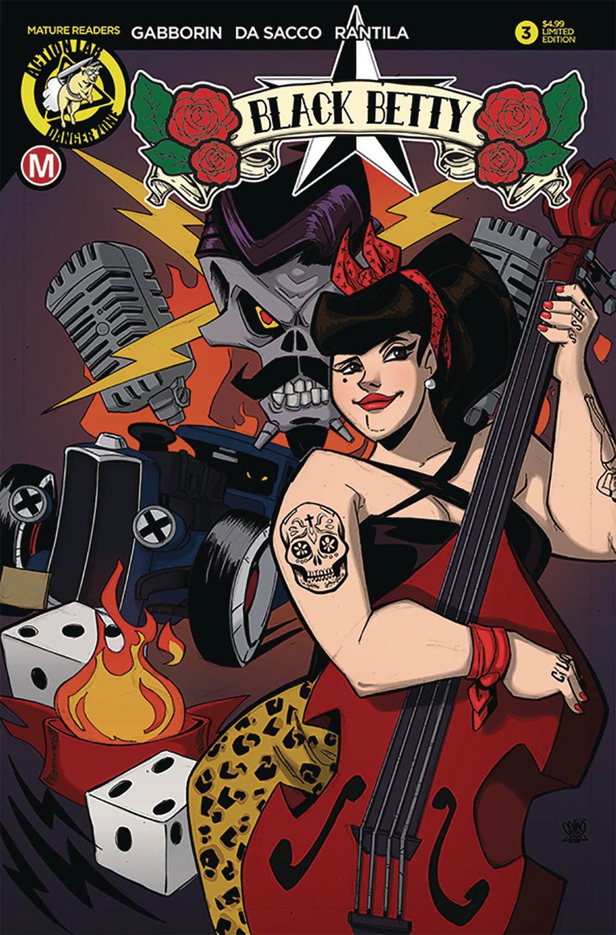 Black Betty #3 Cover E Variant Marcelo Trom Cover