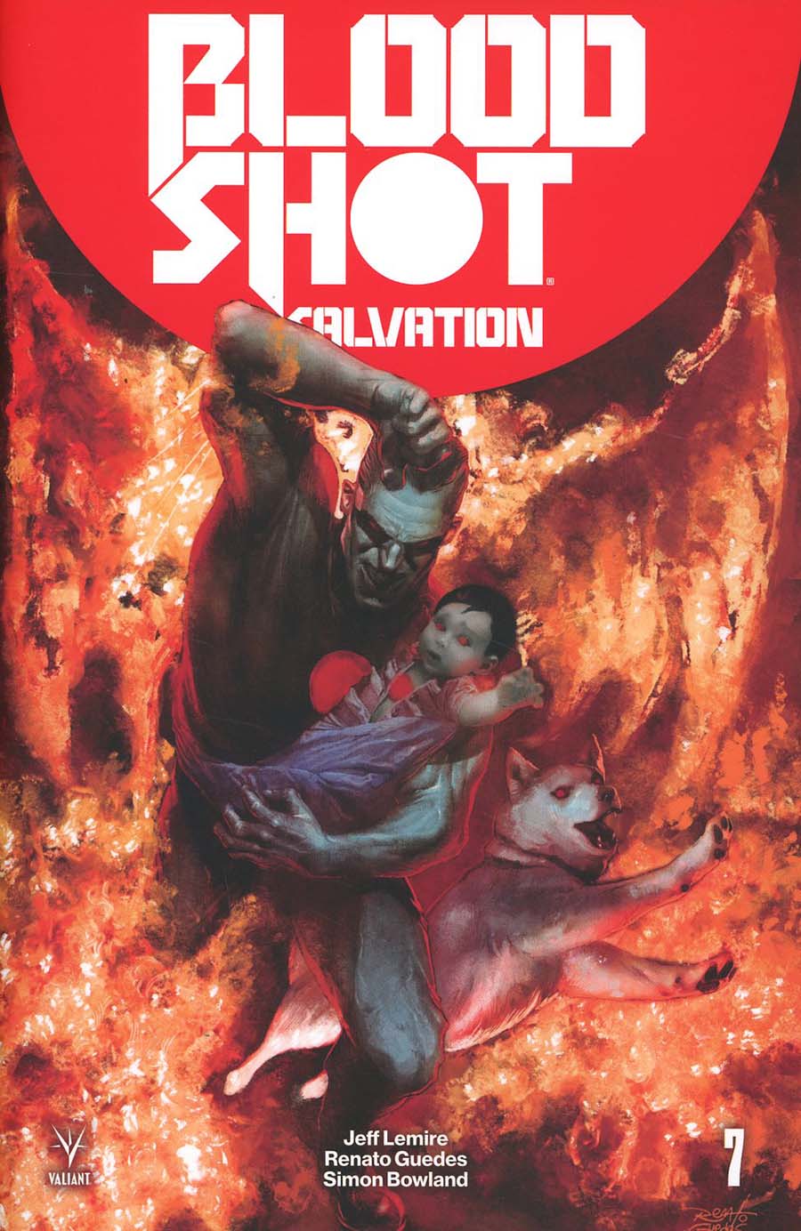 Bloodshot Salvation #7 Cover C Variant Renato Guedes Cover