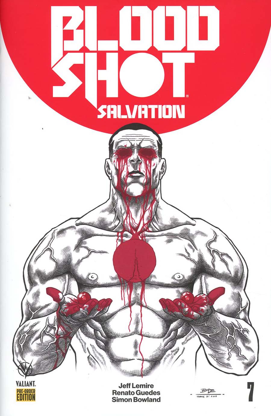 Bloodshot Salvation #7 Cover D Variant Ryan Bodenheim Cover