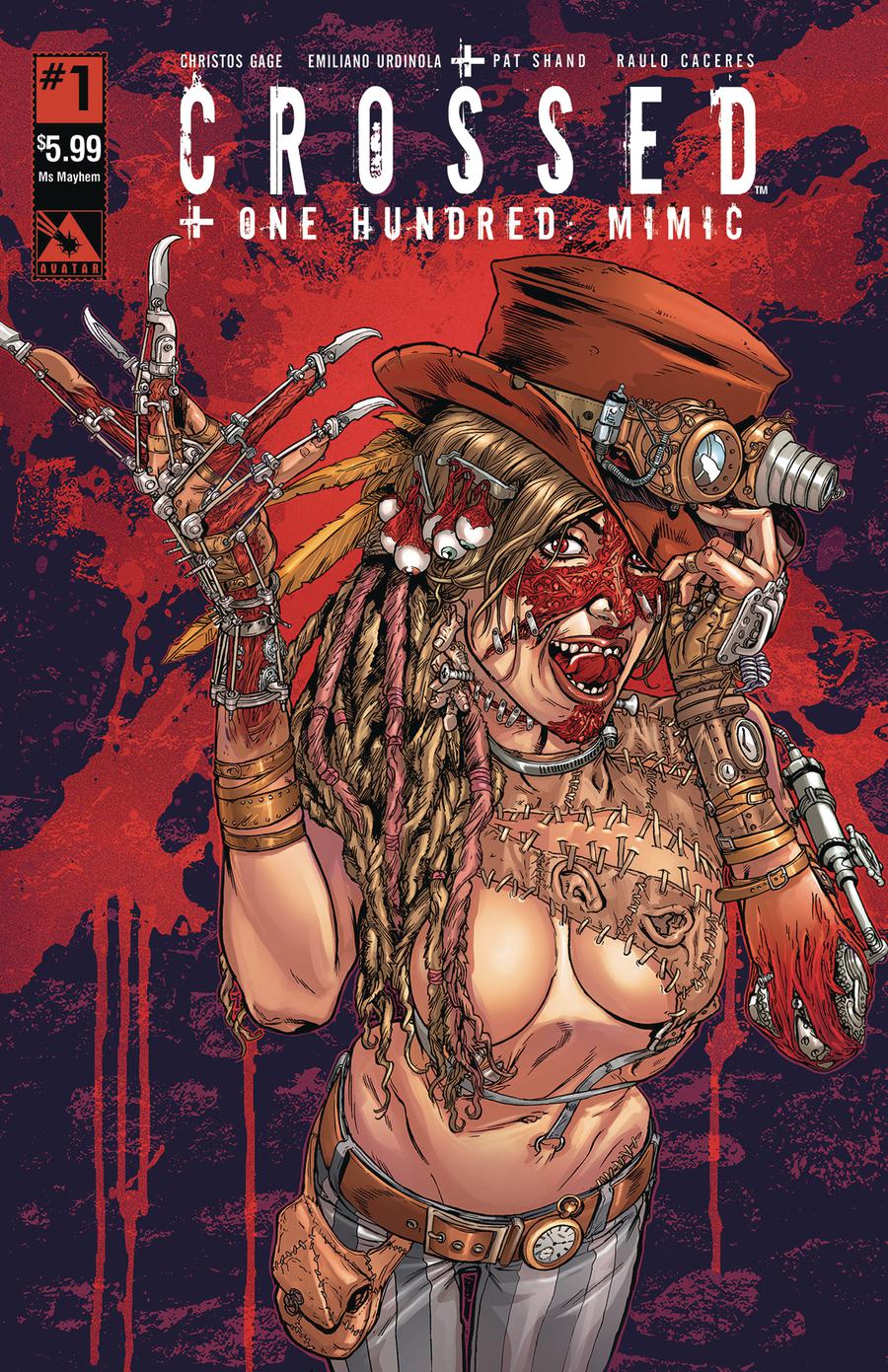 Crossed Plus 100 Mimic #1 Cover C Ms Mayhem Cover