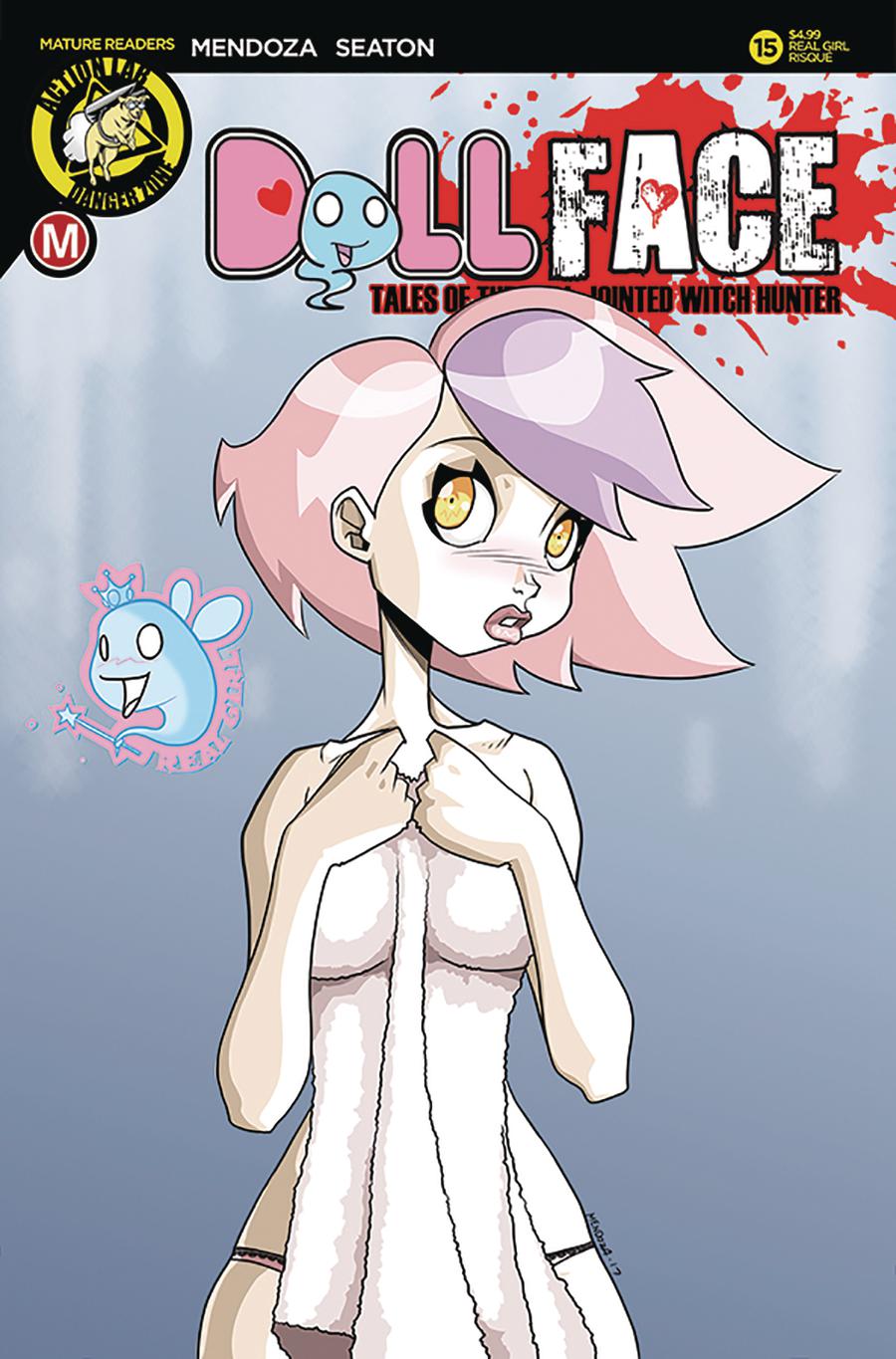 Dollface #15 Cover E Variant Dan Mendoza Real Girl Cover