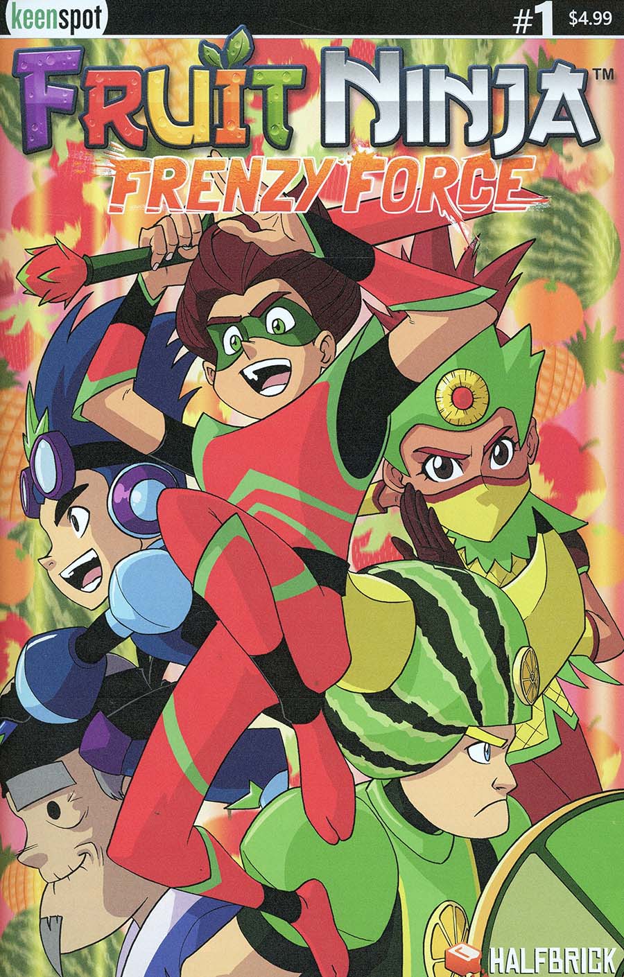 Fruit Ninja Frenzy Force #1 Cover A Regular Remy Eisu Mokhtar Cover