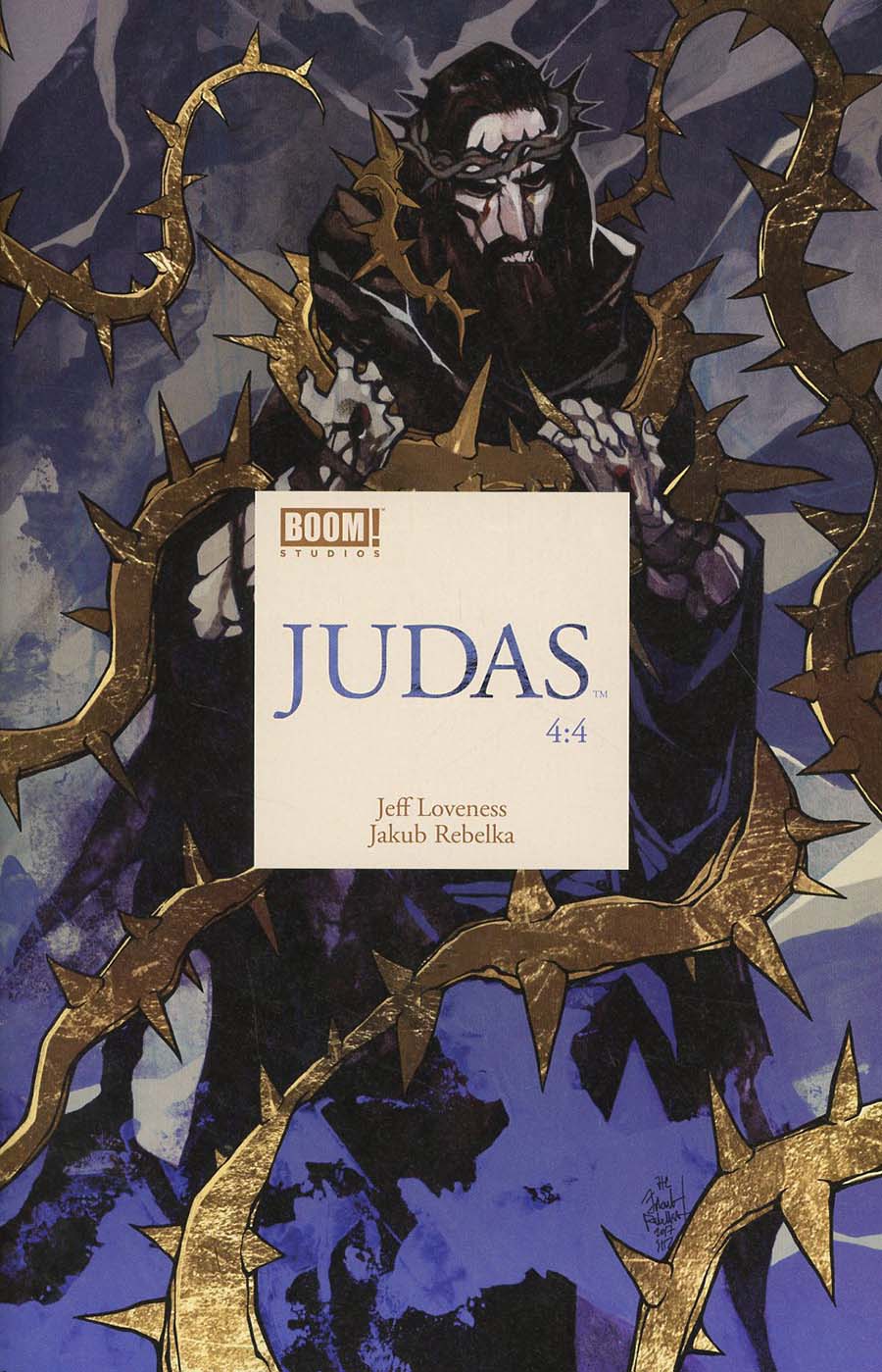 Judas #4 Cover A Regular Jakub Rebelka Cover