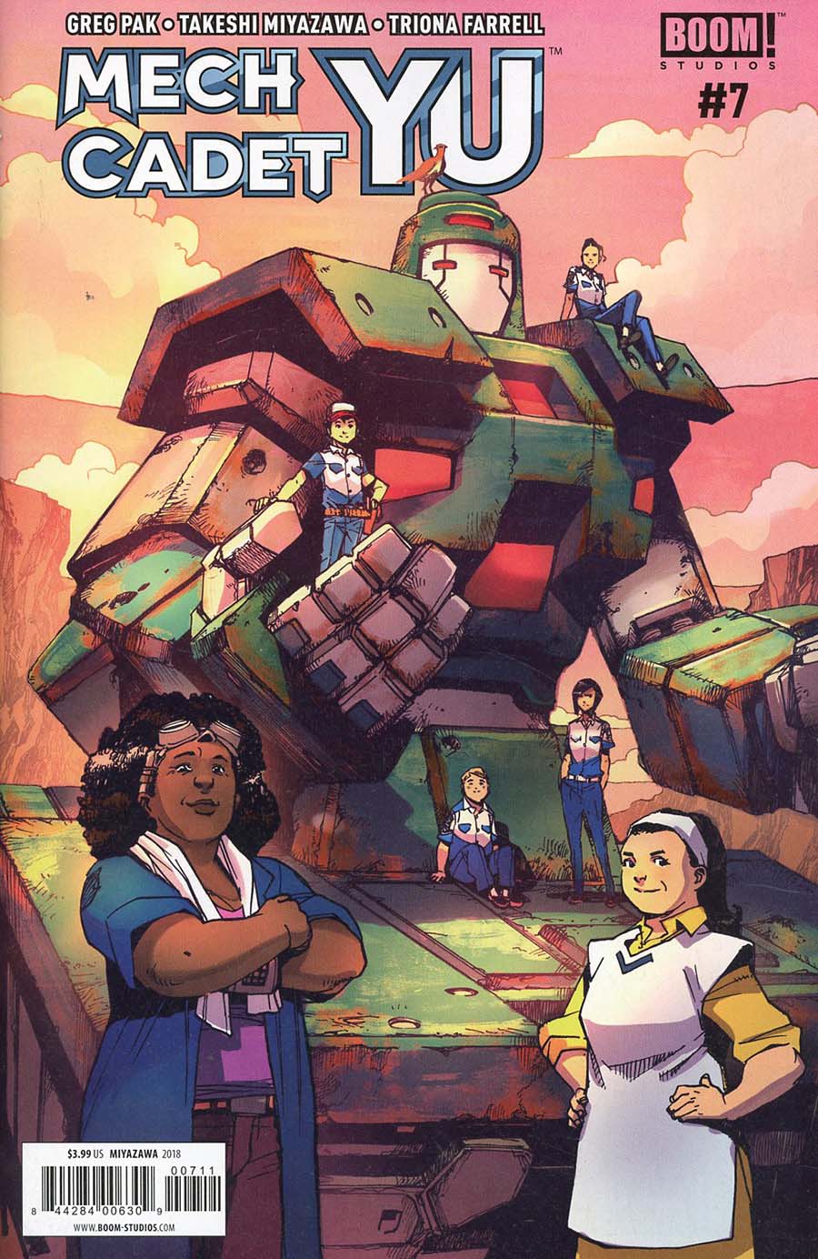 Mech Cadet Yu #7 Cover A Regular Takeshi Miyazawa Cover