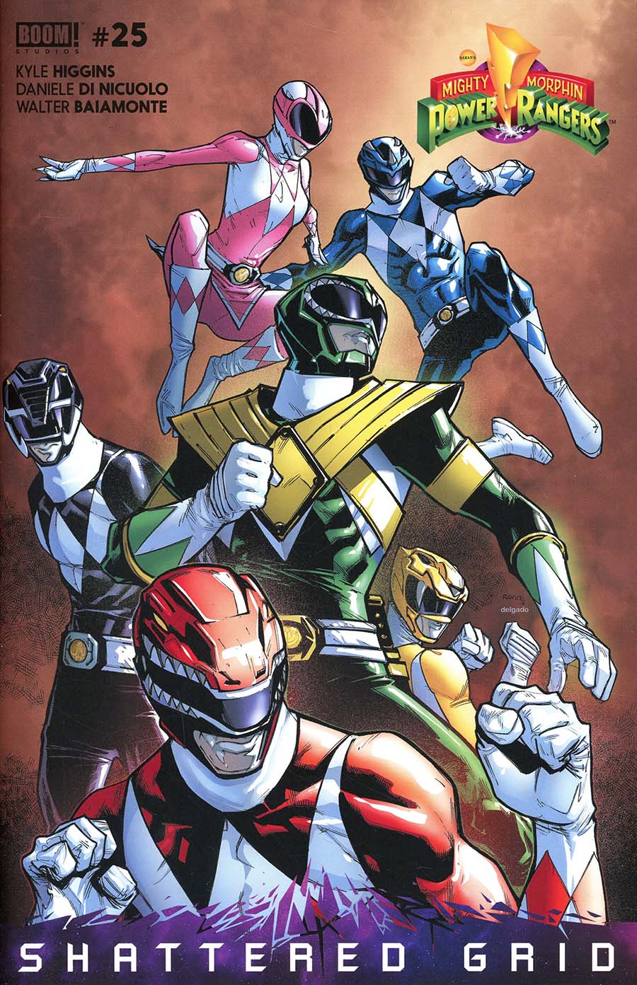 Mighty Morphin Power Rangers (BOOM Studios) #25 Cover C Humberto Ramos Unlockable Variant Cover