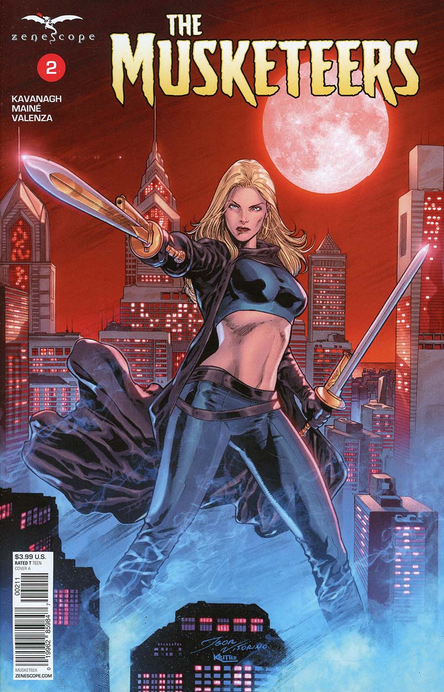 Grimm Fairy Tales Presents Musketeers #2 Cover A Igor Vitorino