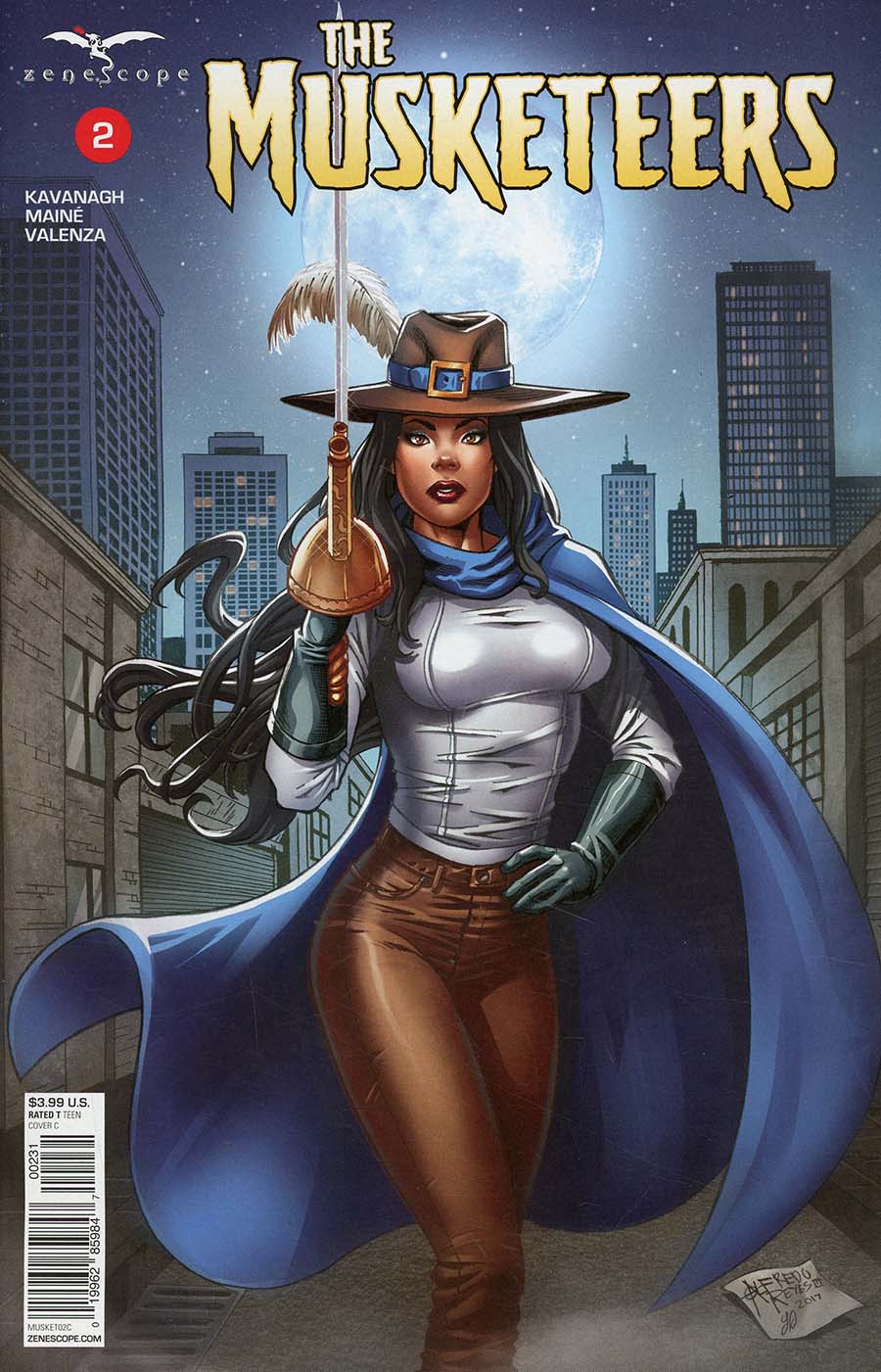 Grimm Fairy Tales Presents Musketeers #2 Cover C Alfredo Reyes