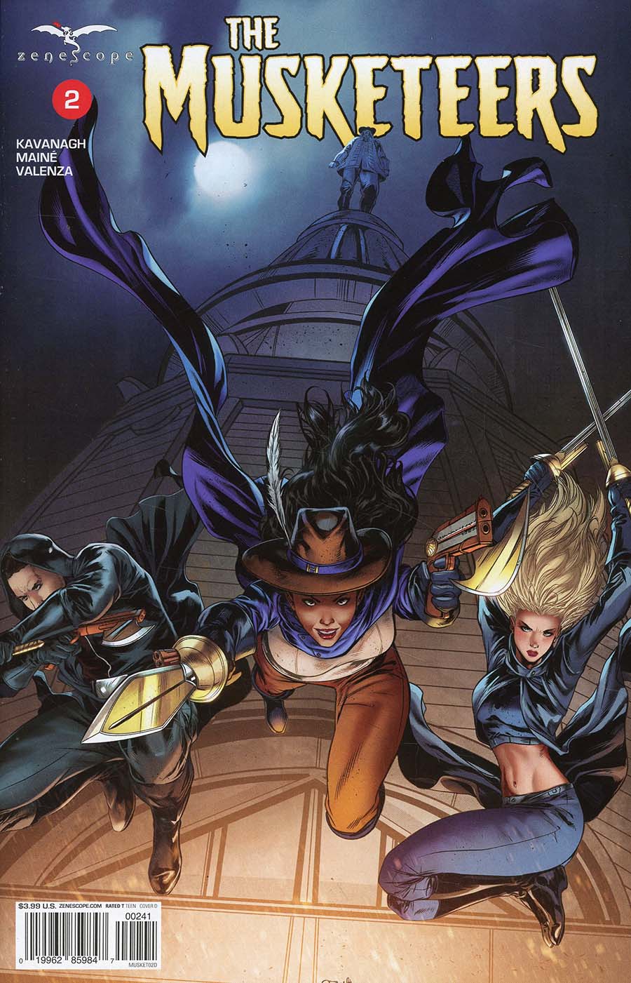 Grimm Fairy Tales Presents Musketeers #2 Cover D Caanan White