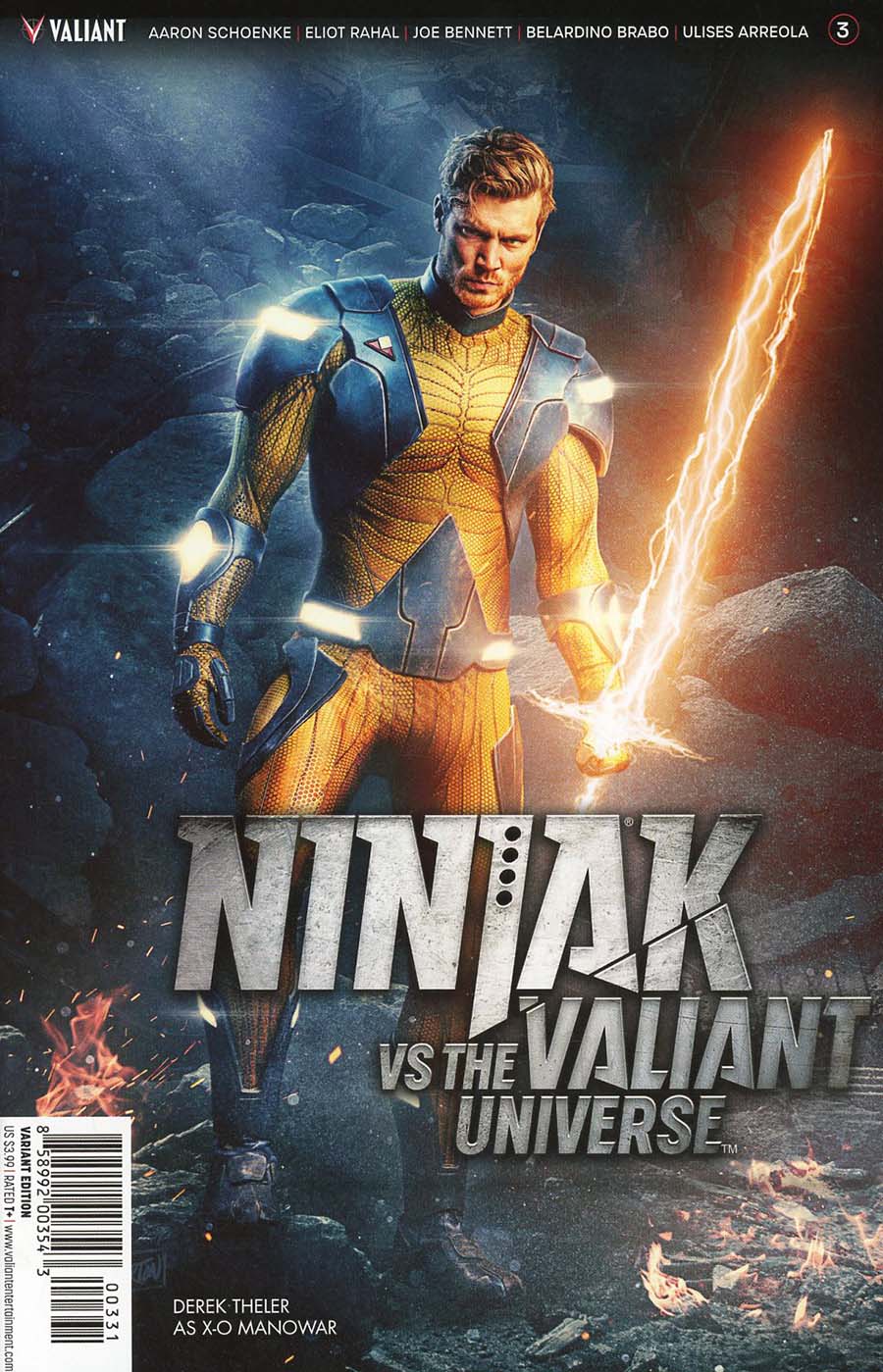 Ninjak vs The Valiant Universe #3 Cover C Variant Photo Cover