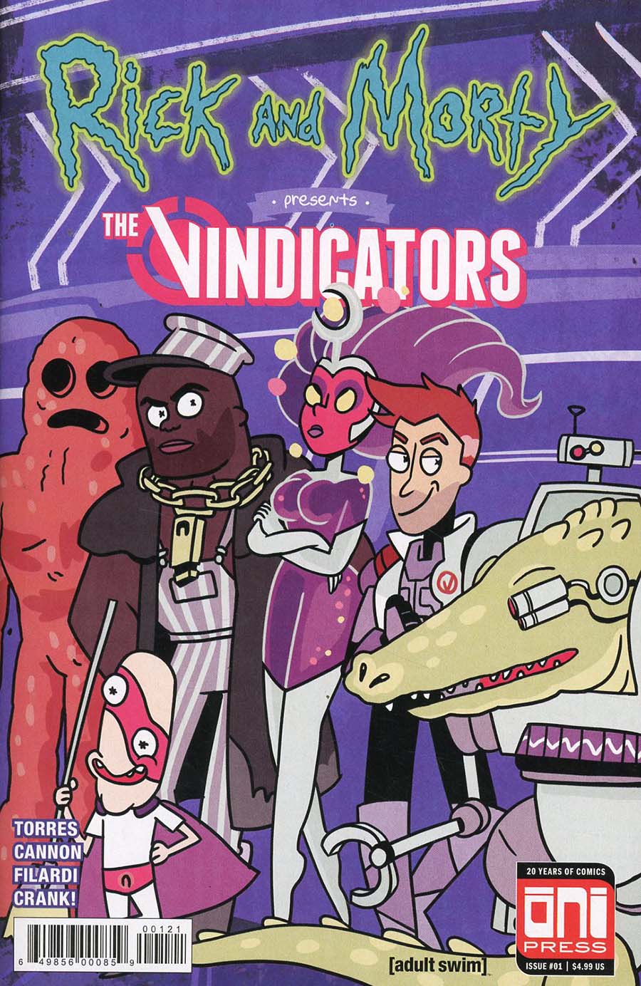 Rick And Morty Presents The Vindicators #1 Cover B Variant Caitlin Rose Boyle Cover