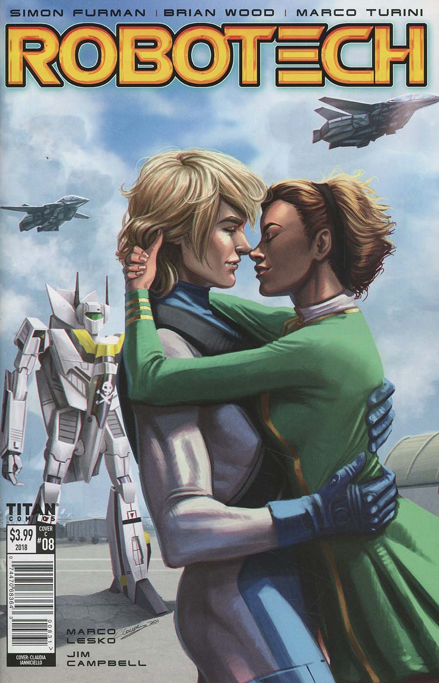 Robotech Vol 3 #8 Cover C Variant Claudia Ianniciello Cover