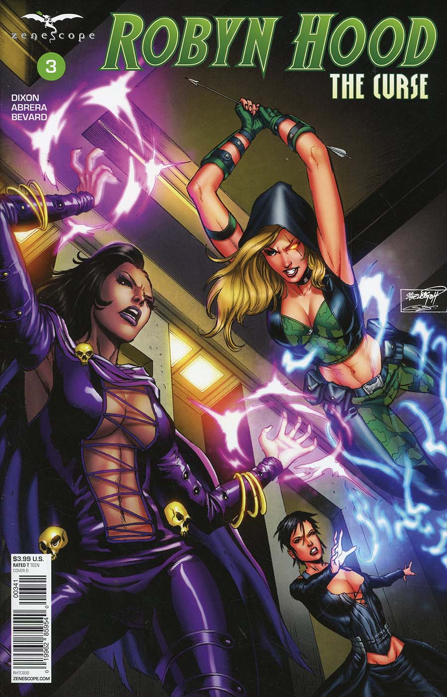 Grimm Fairy Tales Presents Robyn Hood The Curse #3 Cover D Sheldon Goh