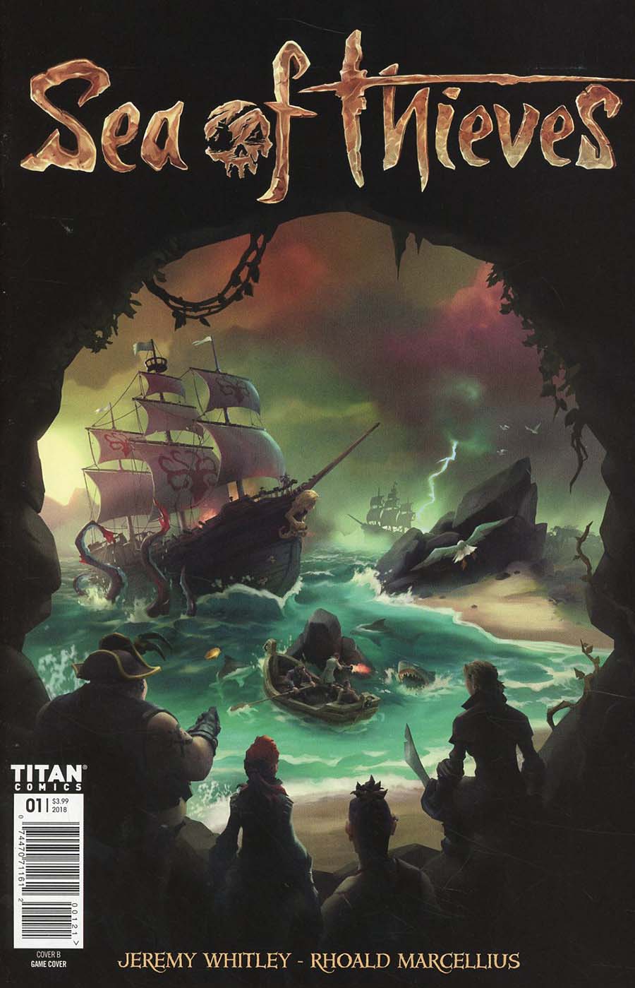 Sea Of Thieves #1 Cover B Variant Game Art Cover