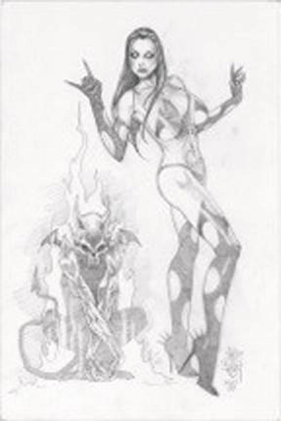 Tarot Witch Of The Black Rose #109 Cover D Deluxe Lithograph Edition Variant Cover