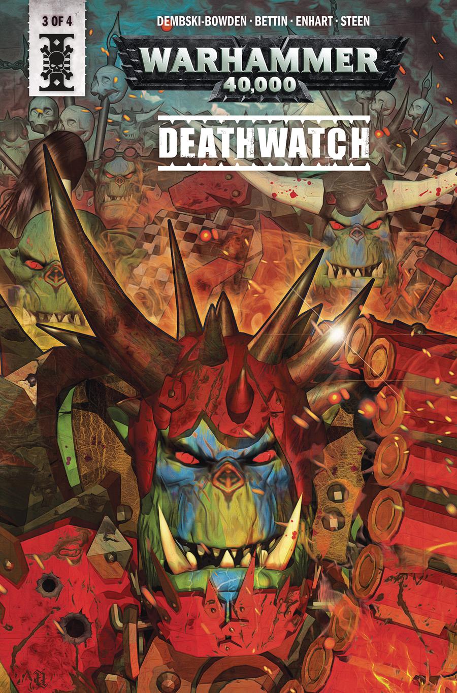 Warhammer 40000 Deathwatch #3 Cover A Regular Fabio Listrani Cover