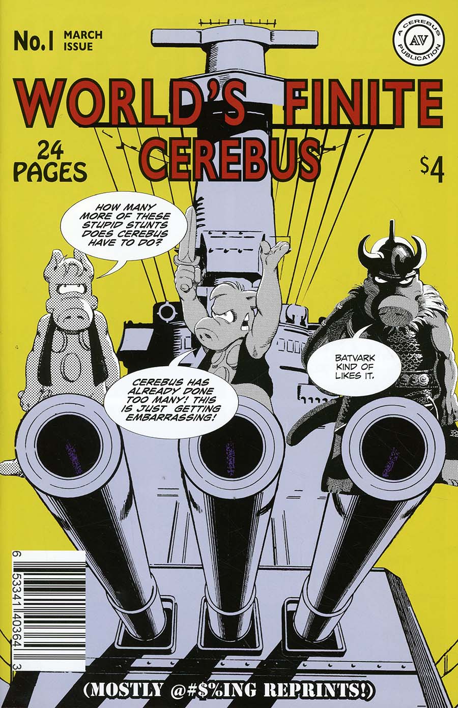 Worlds Finite Cerebus #1