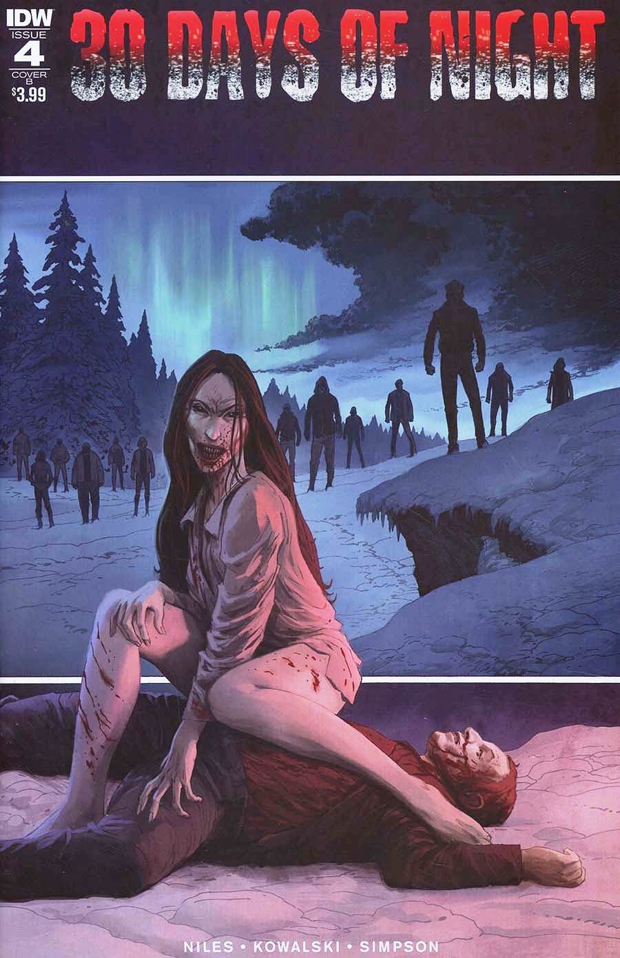 30 Days Of Night Vol 3 #4 Cover B Variant Piotr Kowalski & Aurore Folny Cover