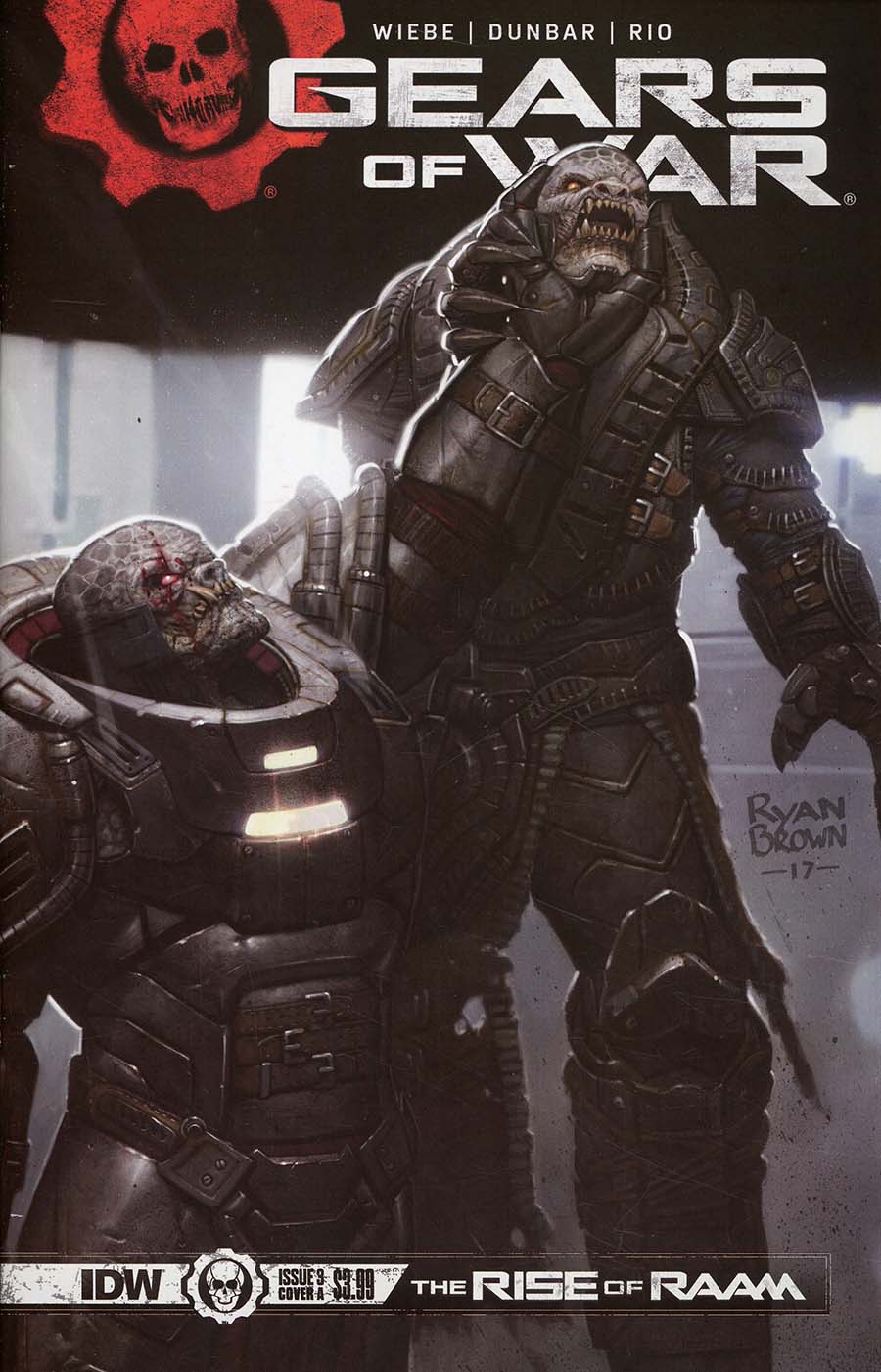 Gears Of War Rise Of RAAM #3 Cover A Regular Ryan Brown Cover