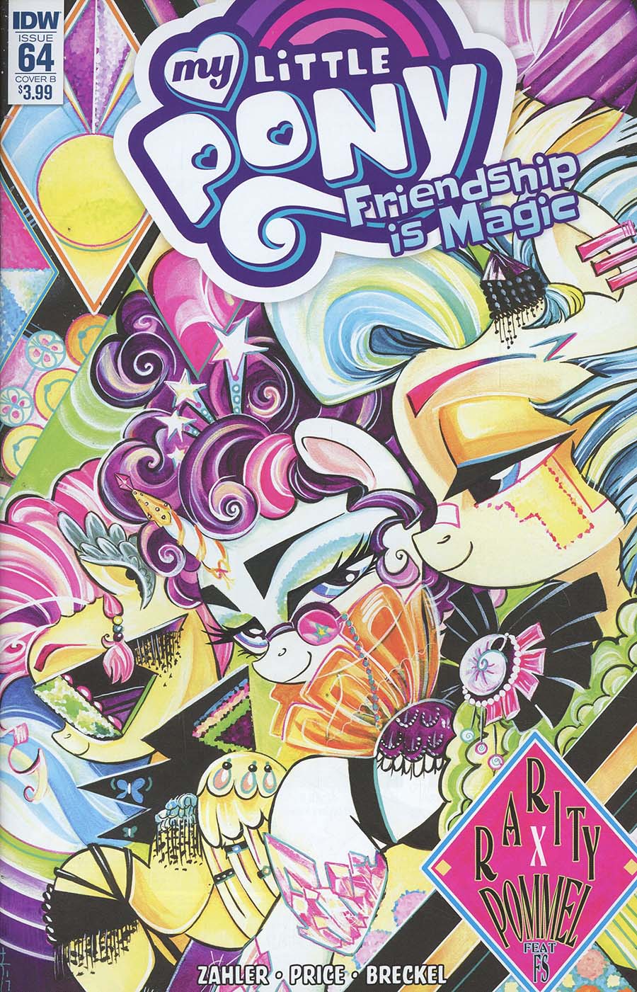 My Little Pony Friendship Is Magic #64 Cover B Variant Sara Richard Cover
