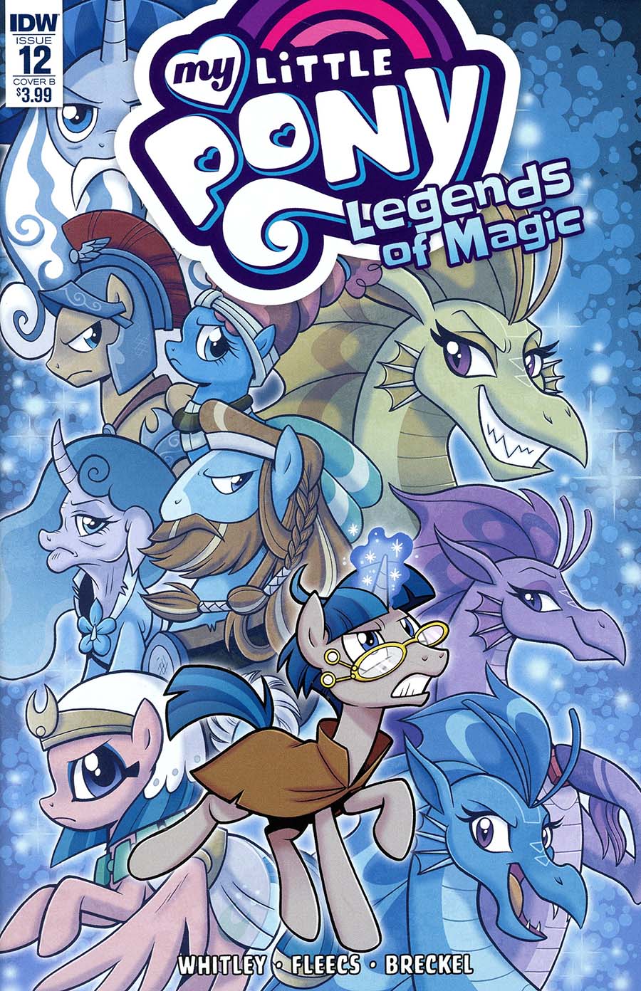 My Little Pony Legends Of Magic #12 Cover B Variant Brenda Hickey Cover