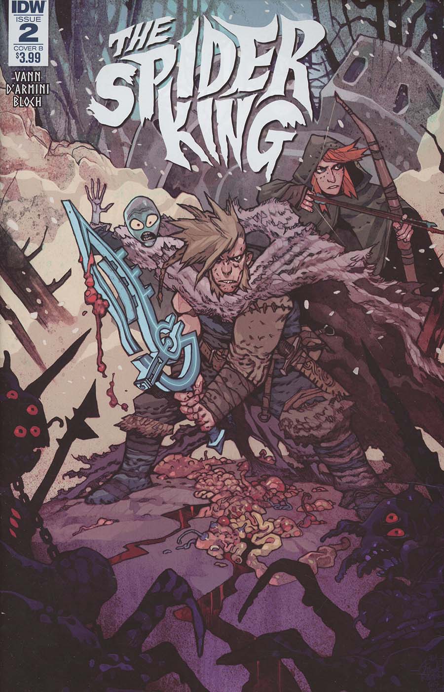 Spider King #2 Cover B Variant Jakub Rebelka Cover