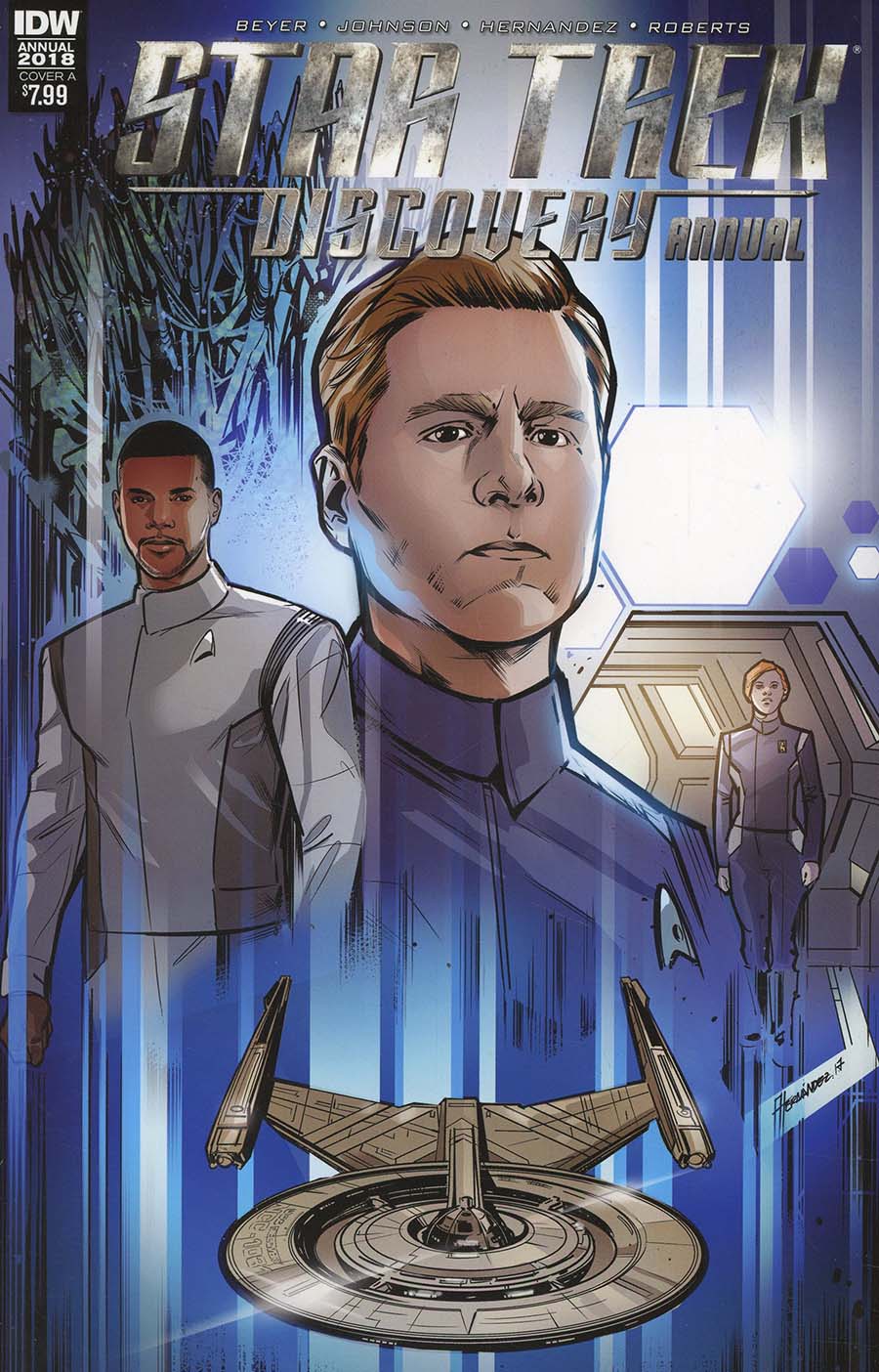 Star Trek Discovery Annual 2018 Cover A Regular Angel Hernandez Cover