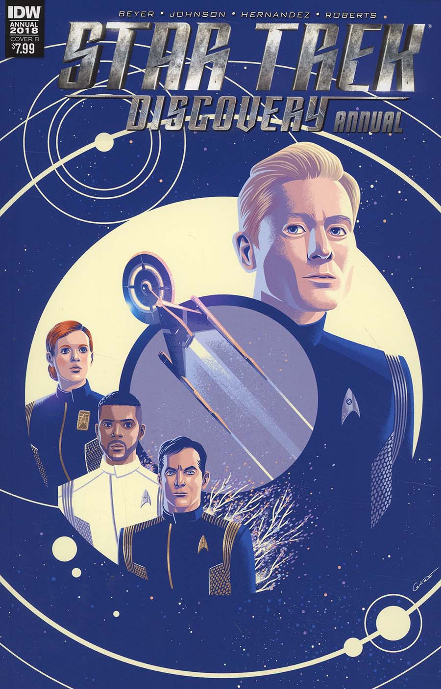 Star Trek Discovery Annual 2018 Cover B Variant George Caltsoudas Cover