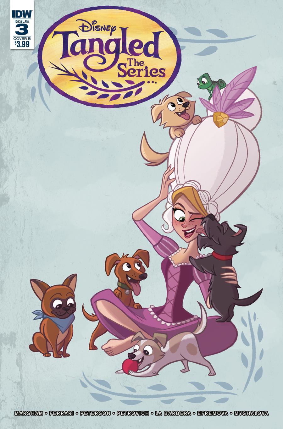 Tangled The Series #3 Cover B Variant Kaitlyn Ritter Cover