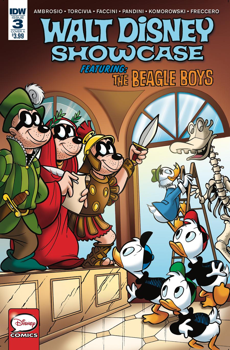 Walt Disney Showcase Vol 2 #3 Beagle Boys Cover A Regular Enrico Faccini Cover