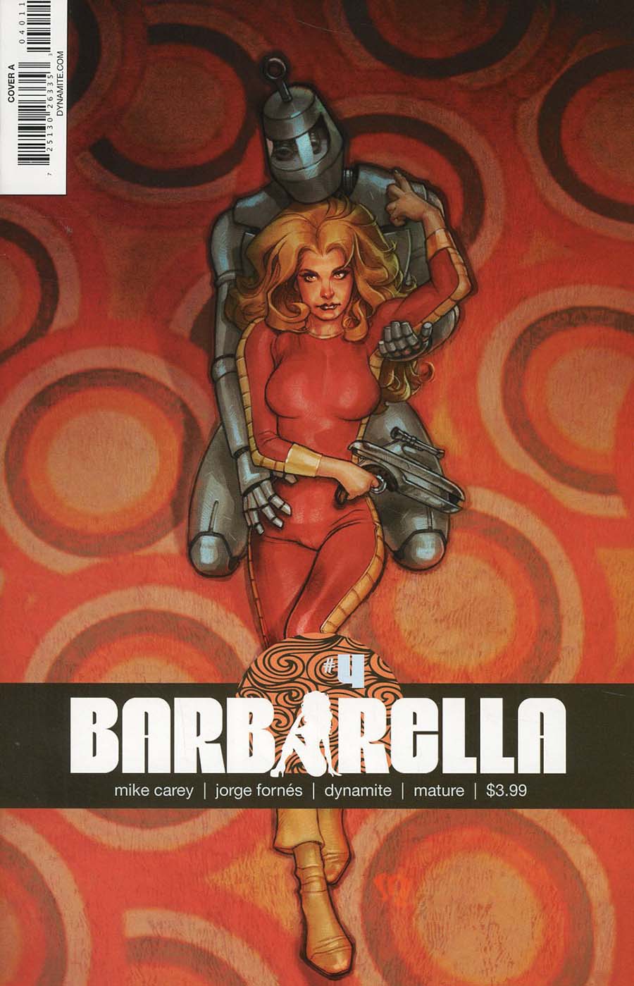 Barbarella #4 Cover A Regular Stephane Roux Cover