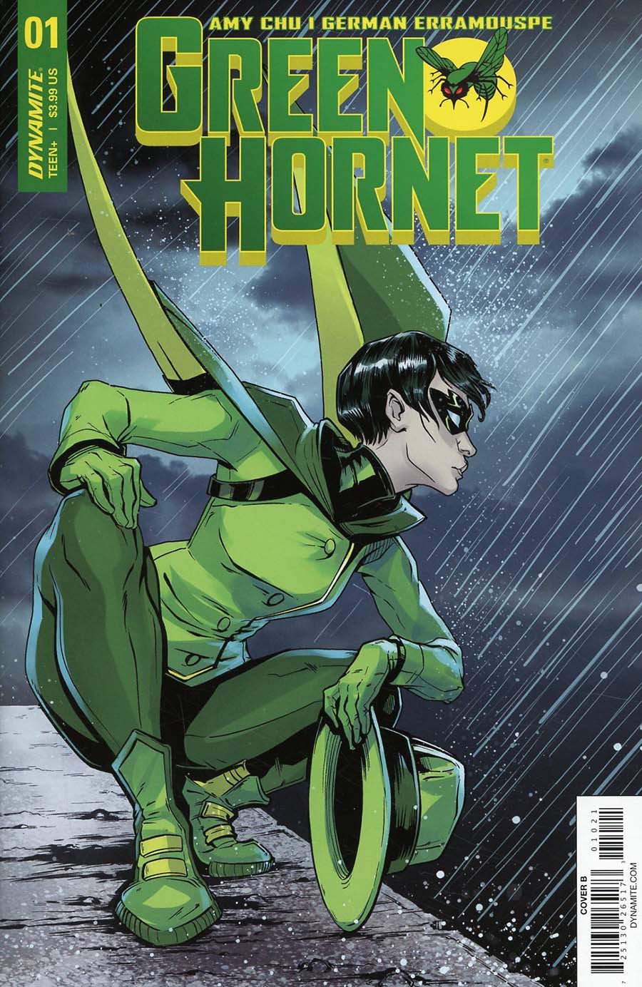 Green Hornet Vol 4 #1 Cover B Variant Carli Ihde Cover