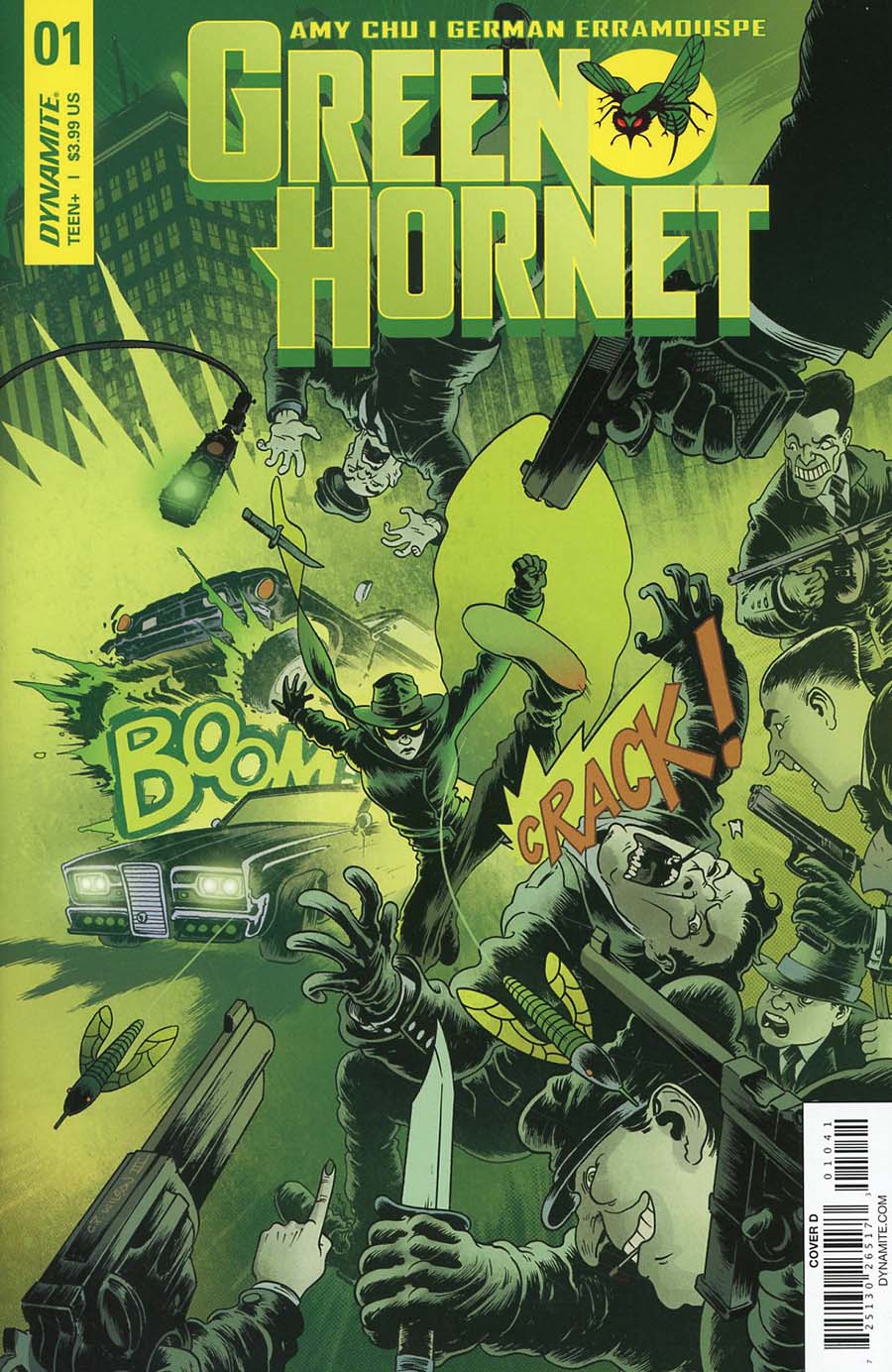 Green Hornet Vol 4 #1 Cover D Variant CP Wilson Cover