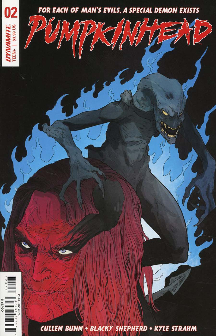 Pumpkinhead #2 Cover B Variant Blacky Shepherd Cover