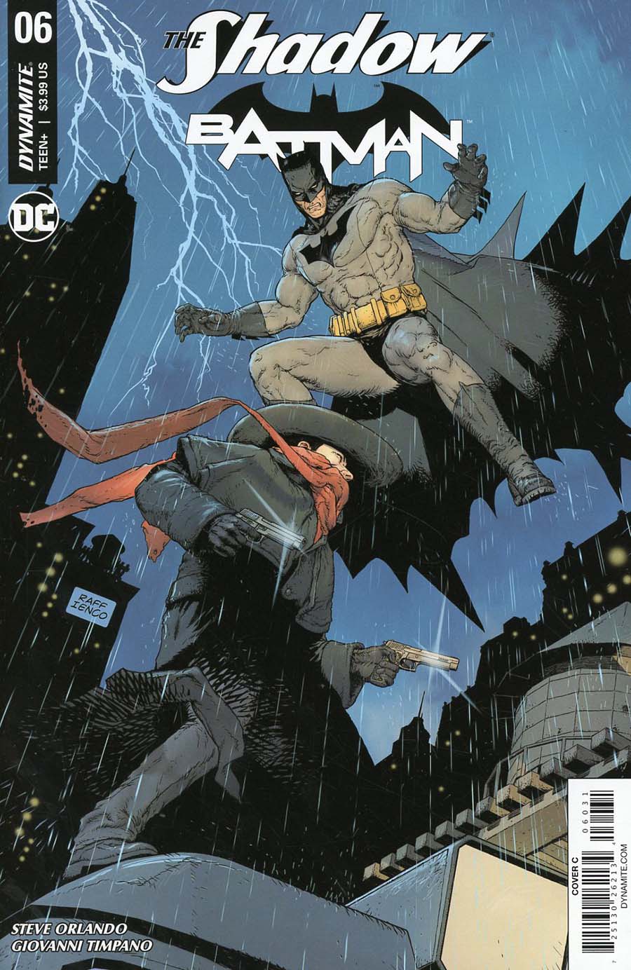 Shadow Batman #6 Cover C Variant Raffaele Ienco Cover
