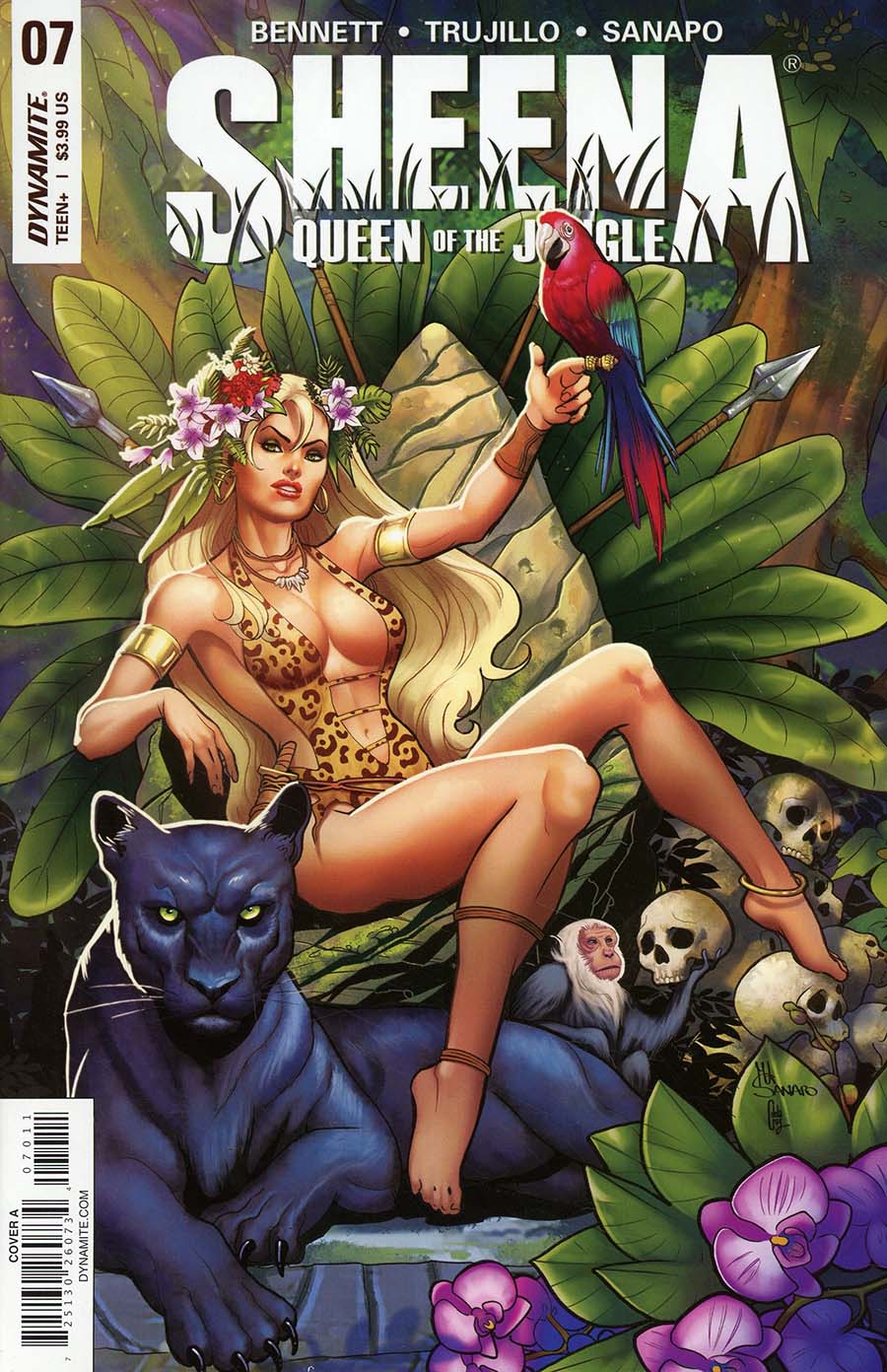 Sheena Vol 4 #7 Cover A Regular Maria Sanapo Cover