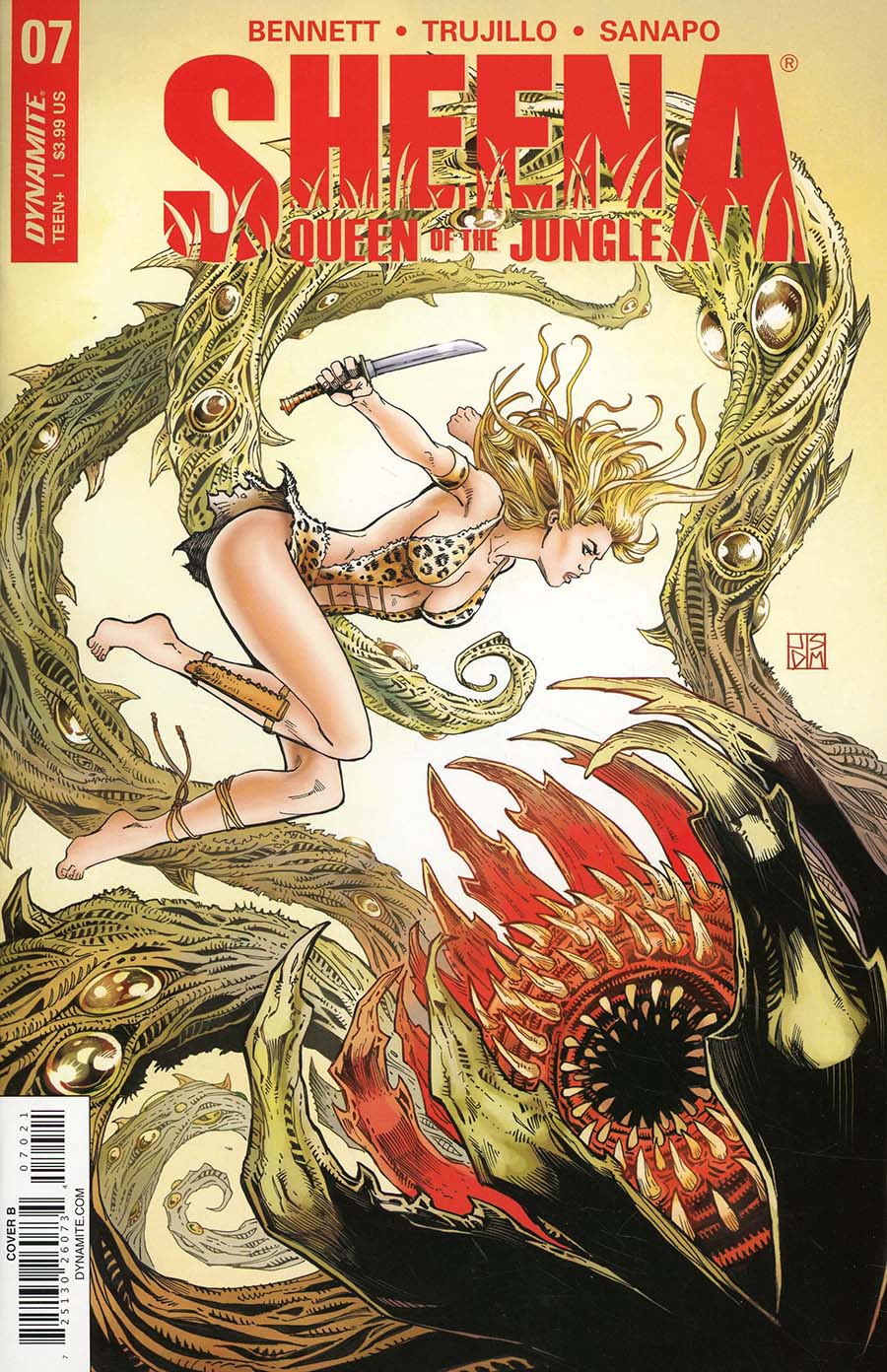 Sheena Vol 4 #7 Cover B Variant Jan Duursema Cover