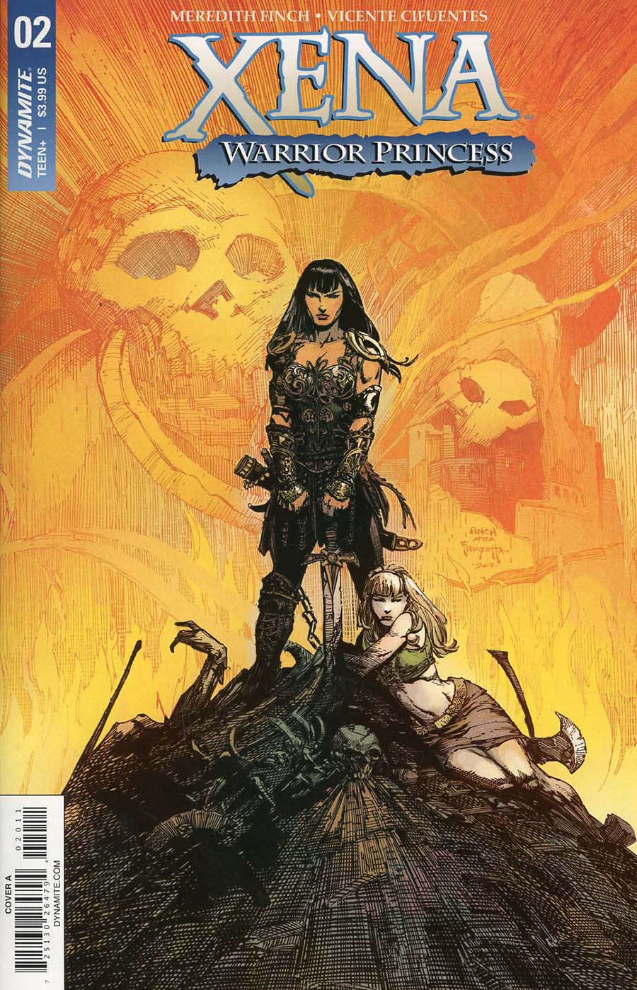 Xena Vol 2 #2 Cover A Regular David Finch Cover