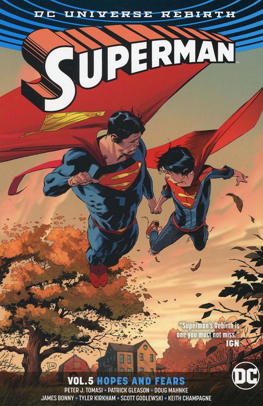 Superman (Rebirth) Vol 5 Hopes And Fears TP