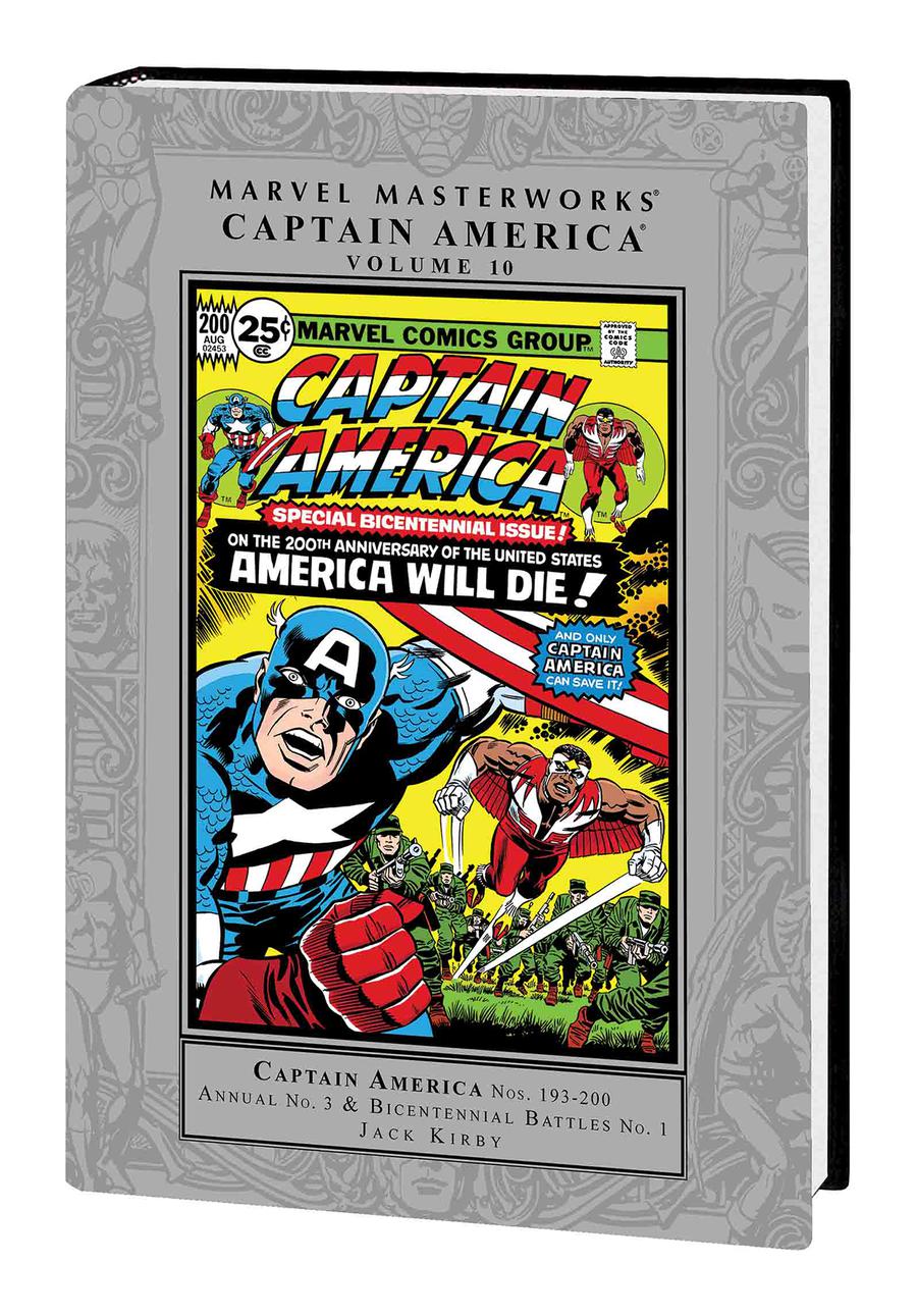 Marvel Masterworks Captain America Vol 10 HC Regular Dust Jacket